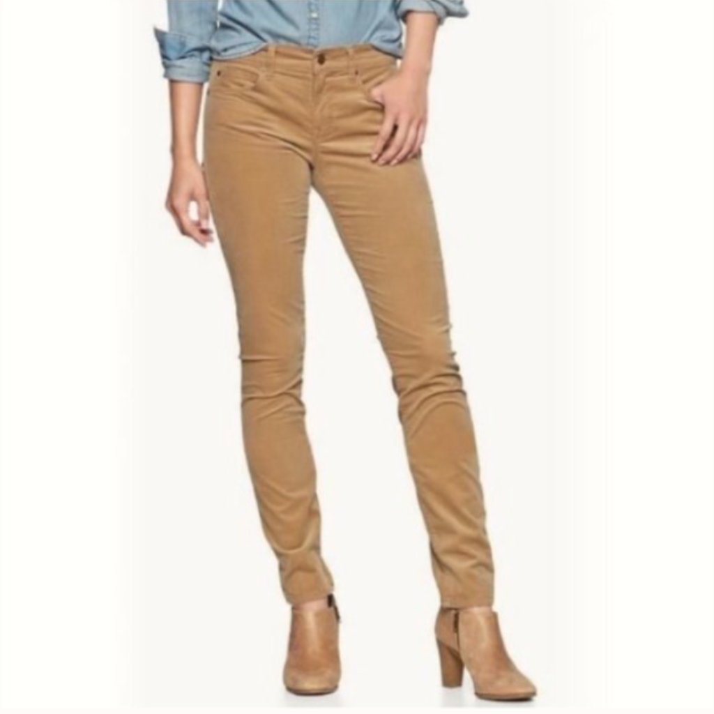 Gap 1969 Camel Corduroy Legging Jean 30r